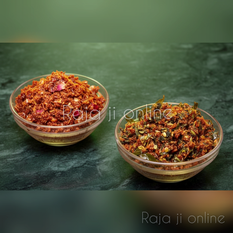 Combo Pack- Gulkand Mix + Raja Pan (Kesar) Mukhwas Saunf Mix