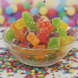 Fruit Jelly Candies | Jelly Candy | Mix Fruit Jellies | Sugar Coated Jelly Candy Cubes| Mixed Fruit Jelly Candies Cubes