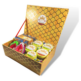 Diwali Gift Hamper Premium  - Combo of Mukhwas, Churan, Supari, Nuts and Sweets - Large