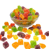 Fruit Jelly Candies Cubes Mixed Fruit Jelly Cubes, Sugar Coated Jelly Candy Cubes